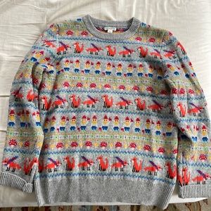 JCrew Crewcuts gnome holiday sweater